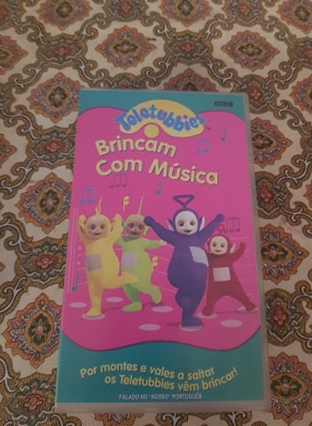 VHS Teletubbies Brincam com a Música