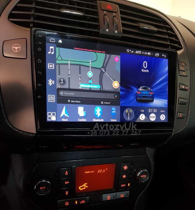 Android 14 BRAVO Fiat LINEA GRANDE PUNTO Линеа Браво CarPlay Магнитола