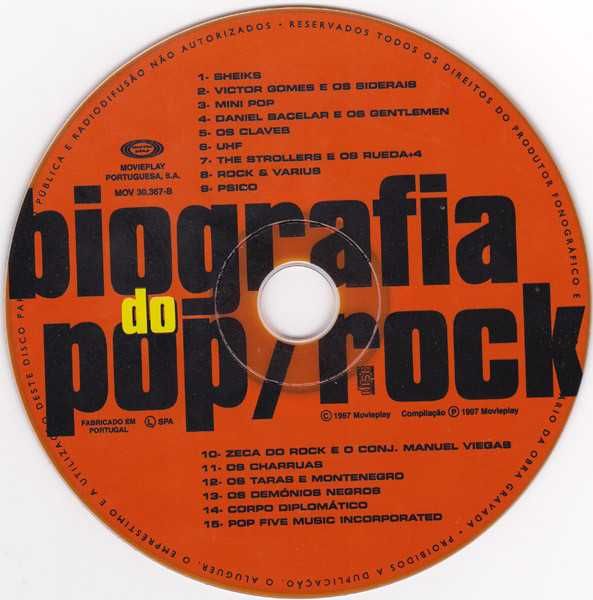 Biografia Do Pop/Rock Português - 1997 - CD 2