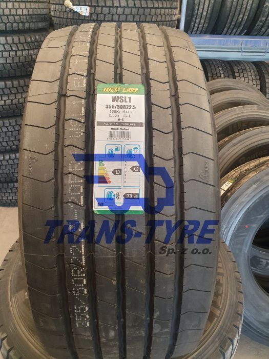 355/50R22.5 Opona ciężarowa Westlake WSL1 Prowadząca