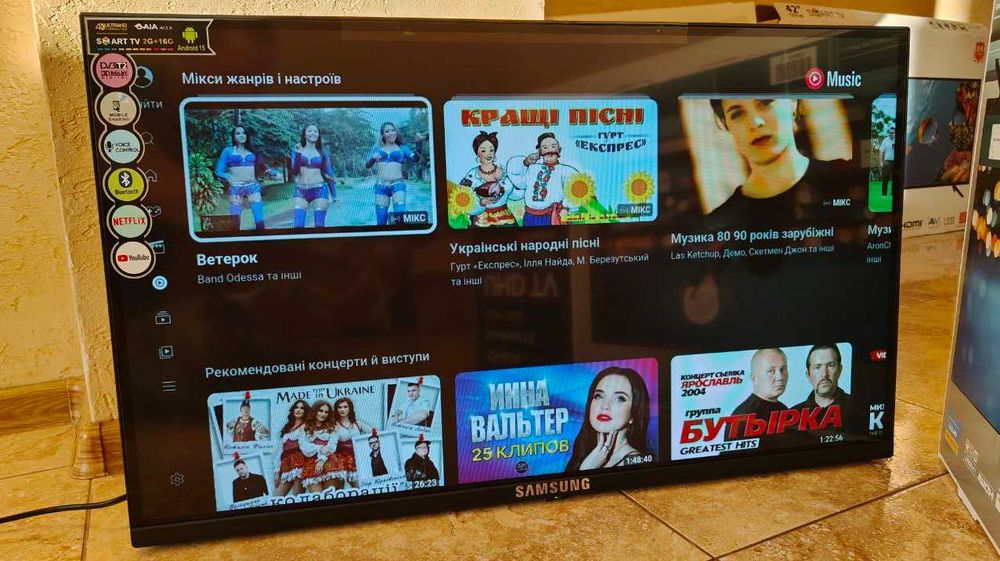 НЕ Китай телевізор самсунг смарт тв 32 42 45 50 55 samsung smart tv