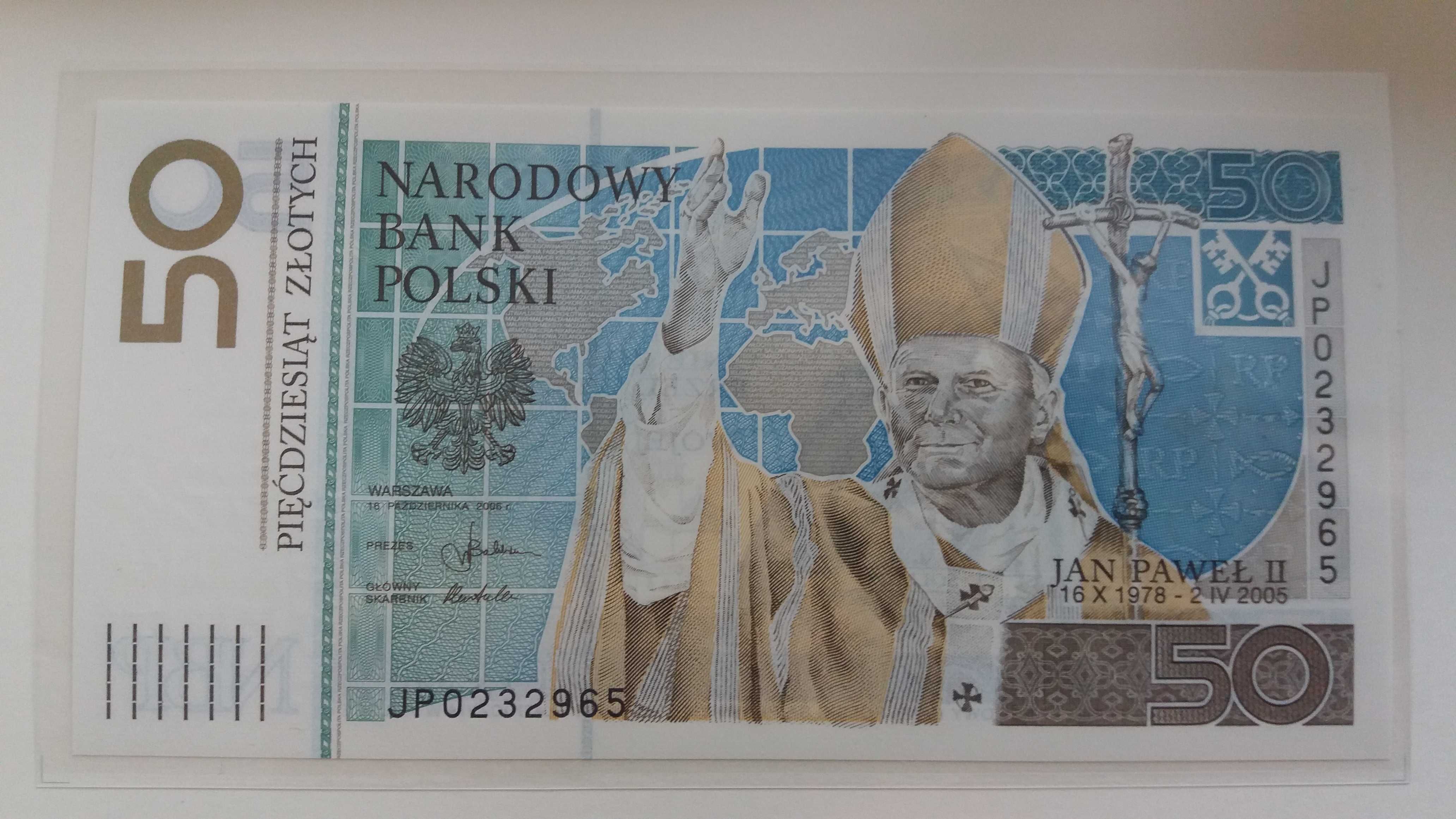 Banknoty kolekcjonerskie NBP, stan idealny - najtańszy komplet