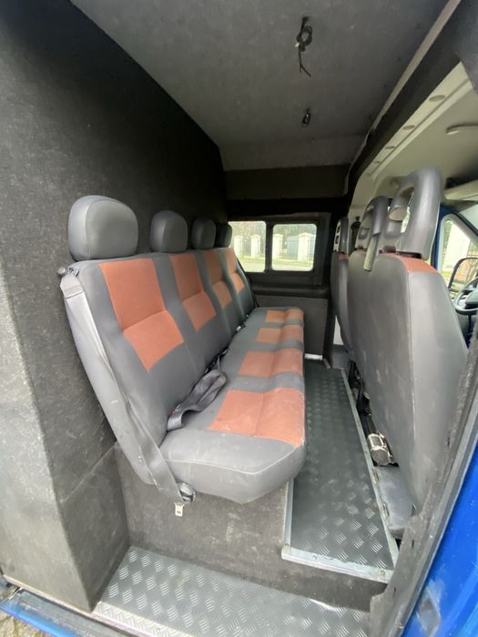 Fiat Ducato 2.3d 7 os brygadowka 2011 r Salon Polska