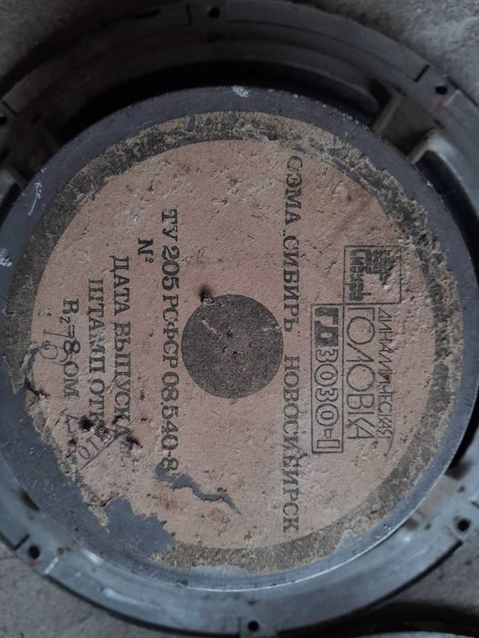 Динамік ГД3030-2штуки +ВЧ 10ГБ 16ОМ