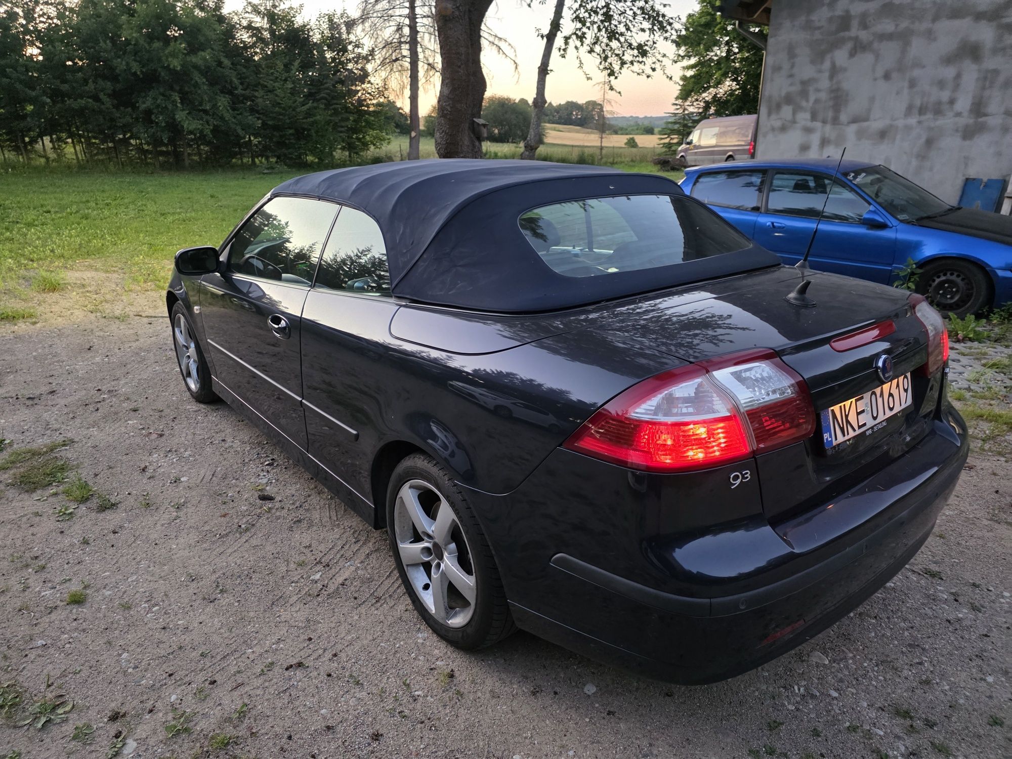 Saab 9-3 1.9 TiD cabrio klima fajny  stan !!