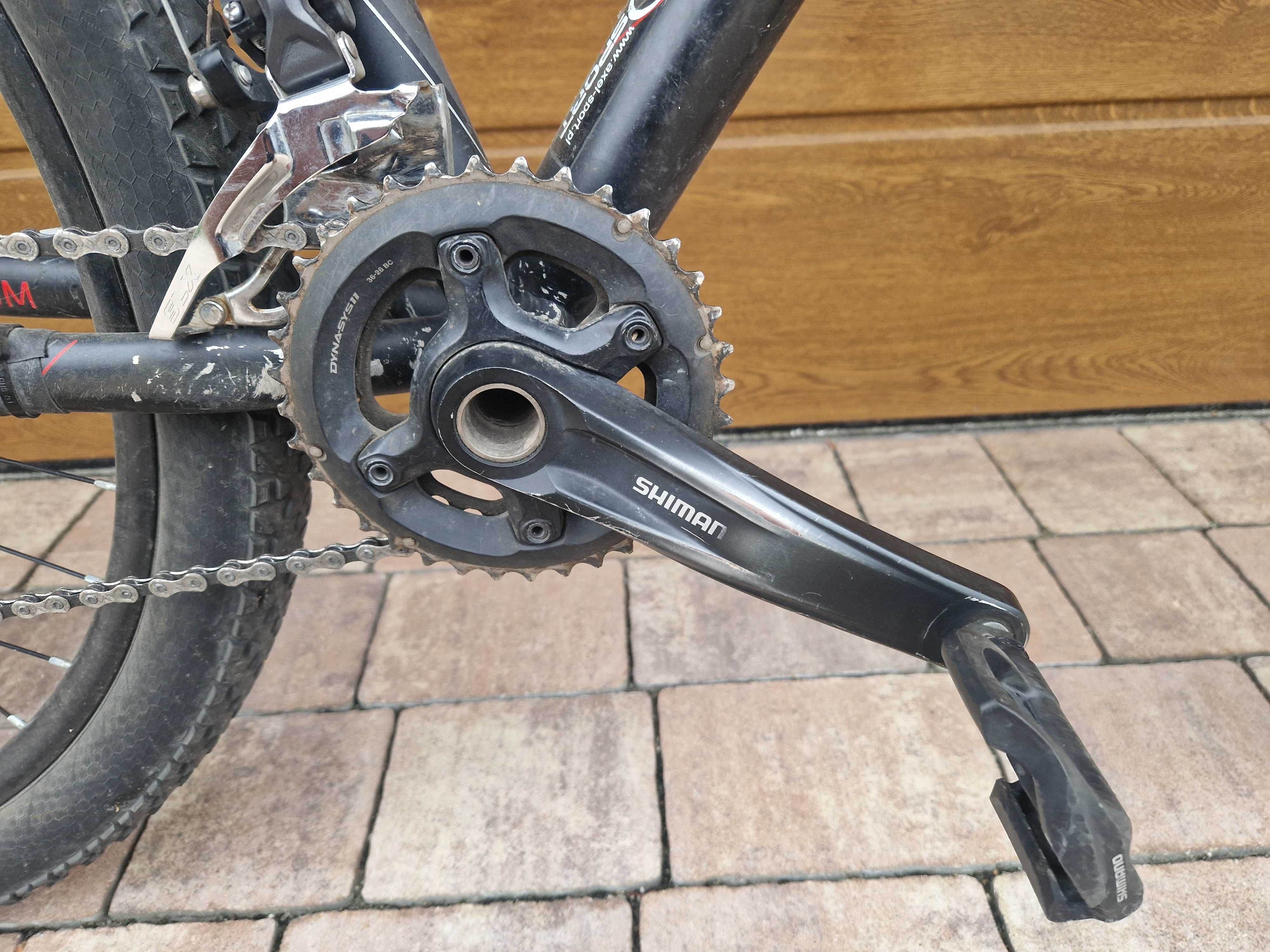 Rower górski MTB koła 29 cali, Deore, Suntour Raidon, 2x10