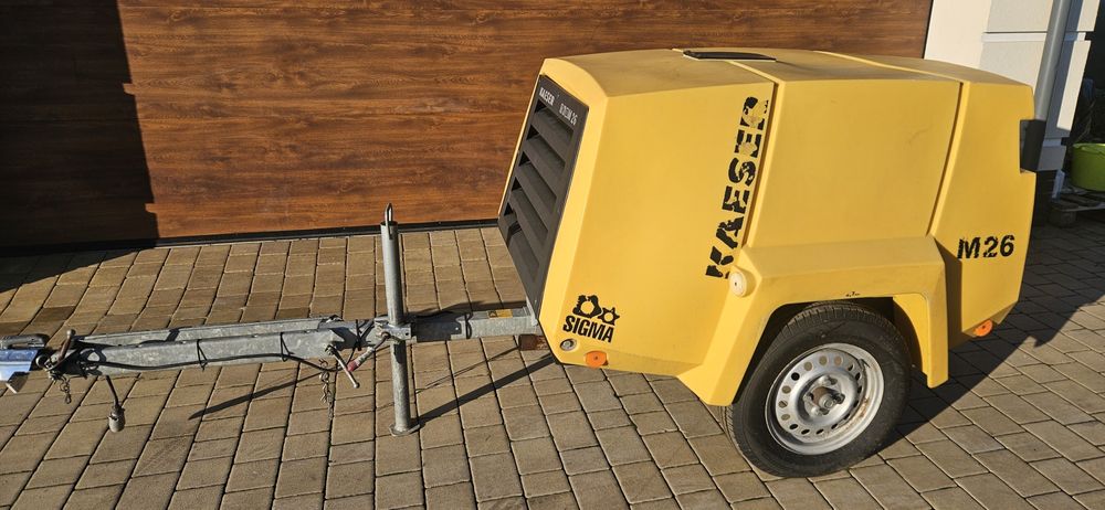 Kompresor Kaeser Mobilair M26 zarejetrowany