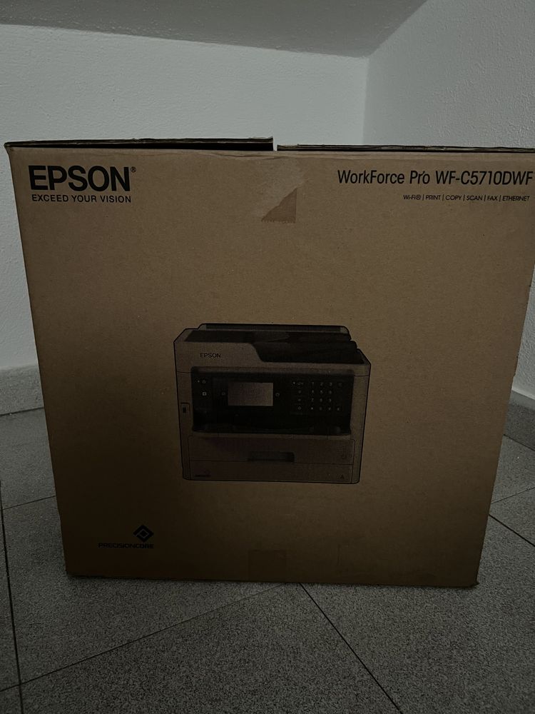 Impressora EPSON WorkForce Pro WF- C5710DWF - Nova