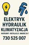 Elektryk, Hydraulik, Instalator klimatyzacji
Elektryka i hydralika –