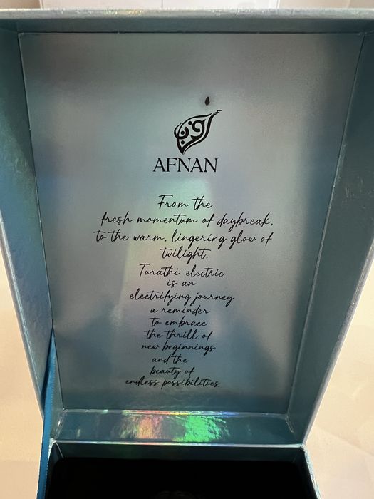 Afnan Turathi Electric Unisex Eau De Parfum 90ml