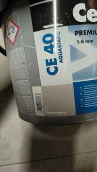 Sprzedam fugę Ceresit CE 40 odcień 12 Cementgrey 5 kg