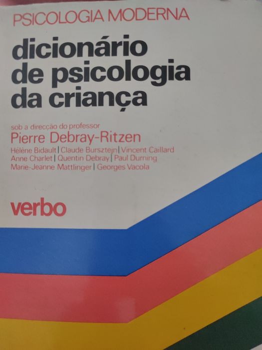 Livro Dicionário de Psicologia da criança