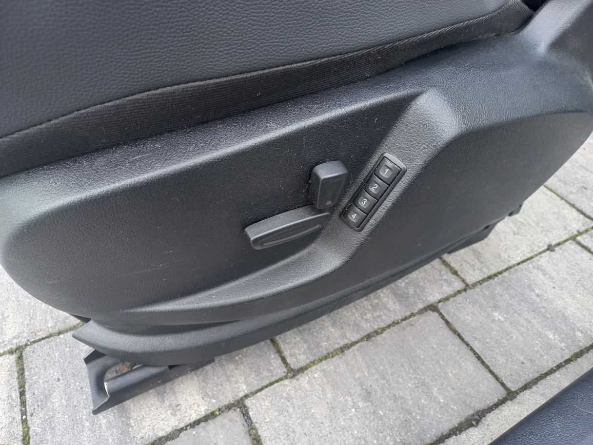 Fotele skóra alkantara wentylowane pamięć ford s-max galaxy