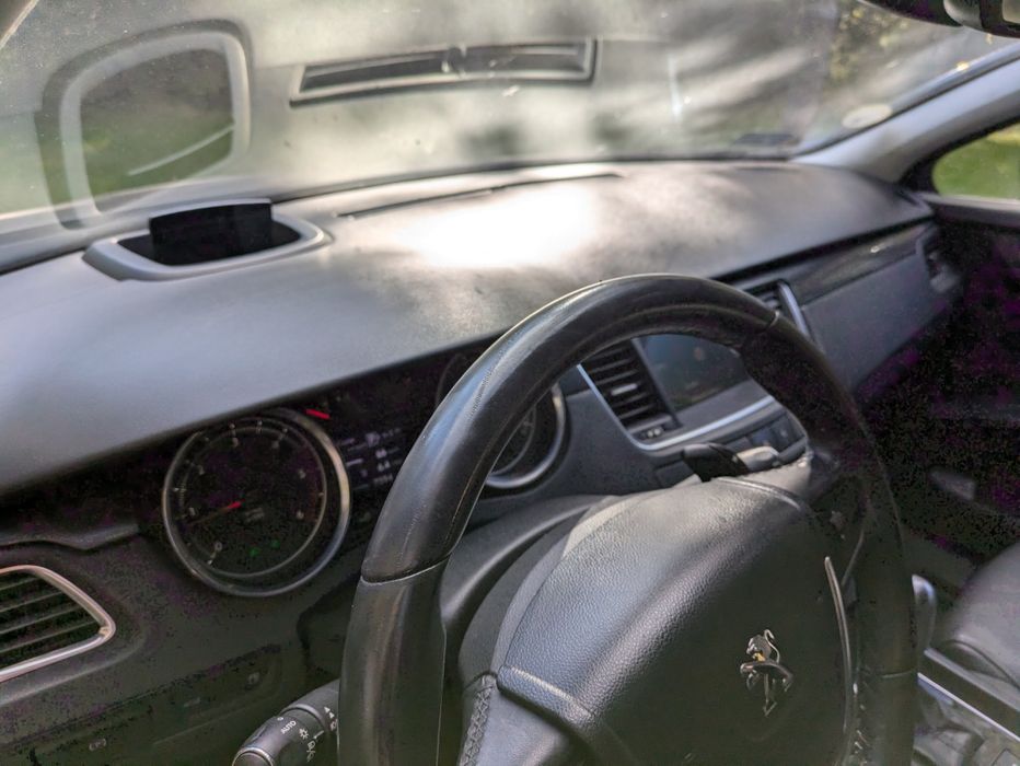 Peugeot 508 lift  deska rozdzielcza konsola air bag pasy poduszki