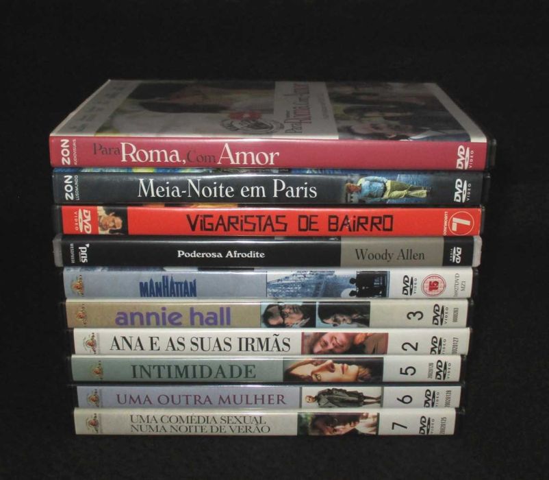 Colecção de DVD's Woody Allen 10 filmes