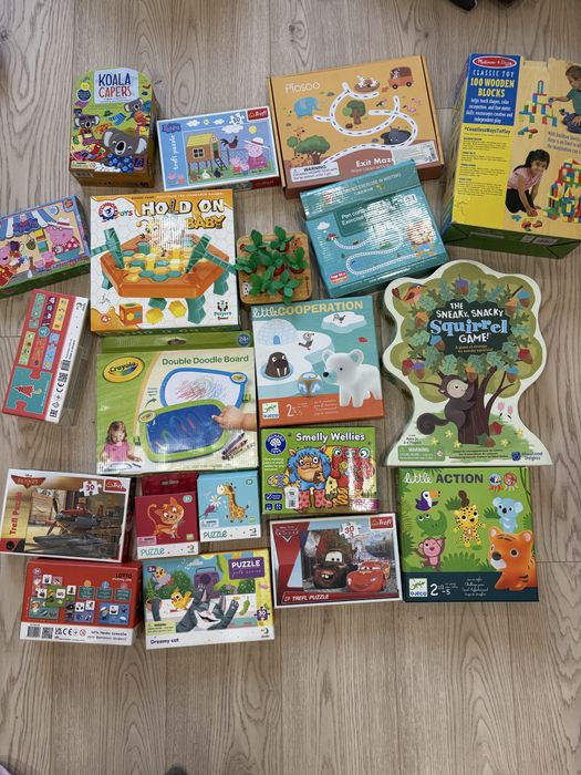 Настільні ігри і пазли, конструткор Melissa and Doug, Educational