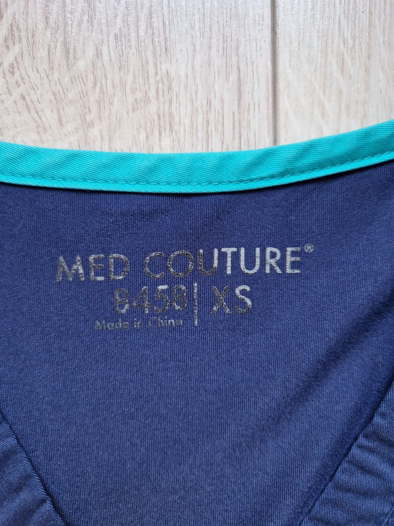 Komplet medyczny damski scrubs Med Couture granatowy XS