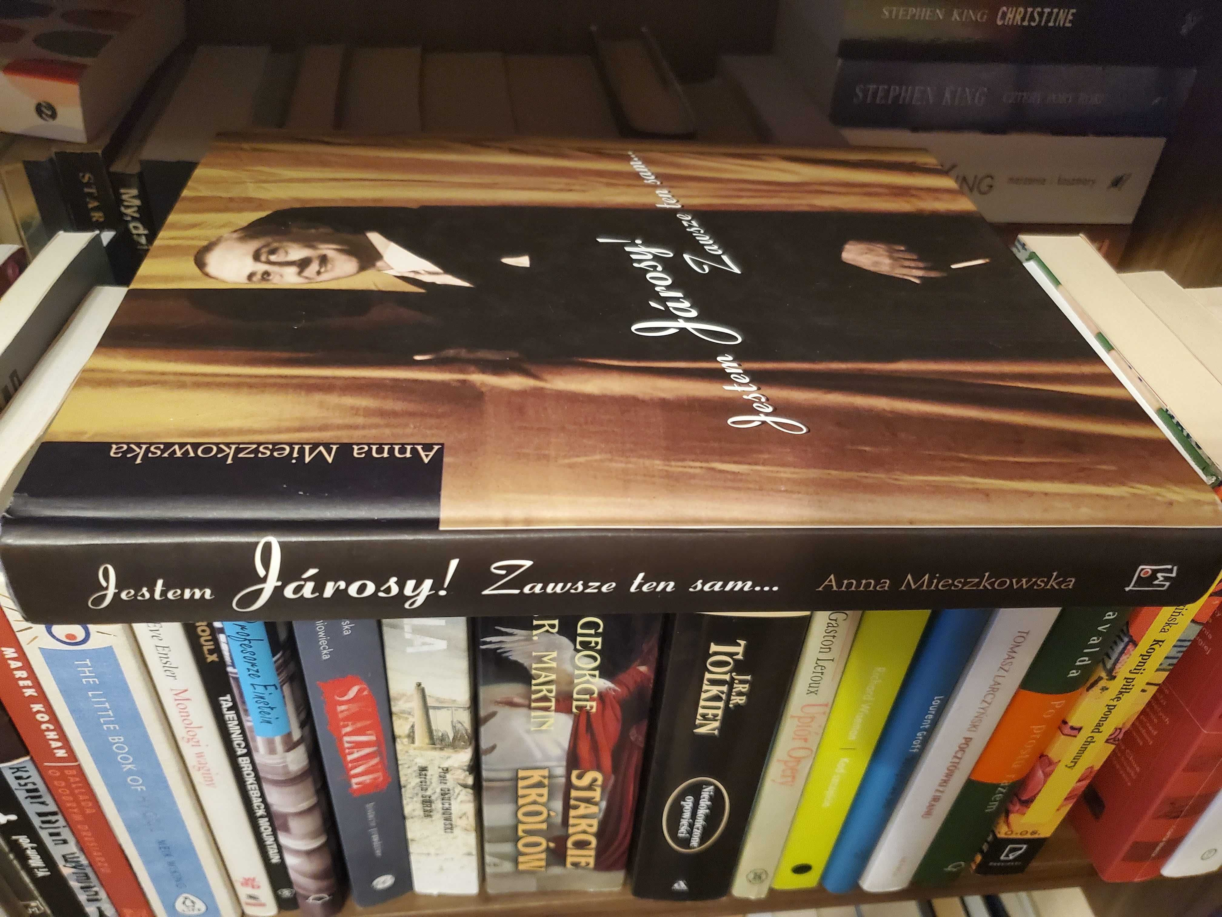 Jestem Jarosy! Zawsze ten sam ... Anna Mieszkowska z autografem!