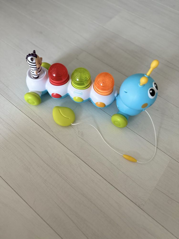 Іграшка-каталка Smoby Toys Cotoons гусениця