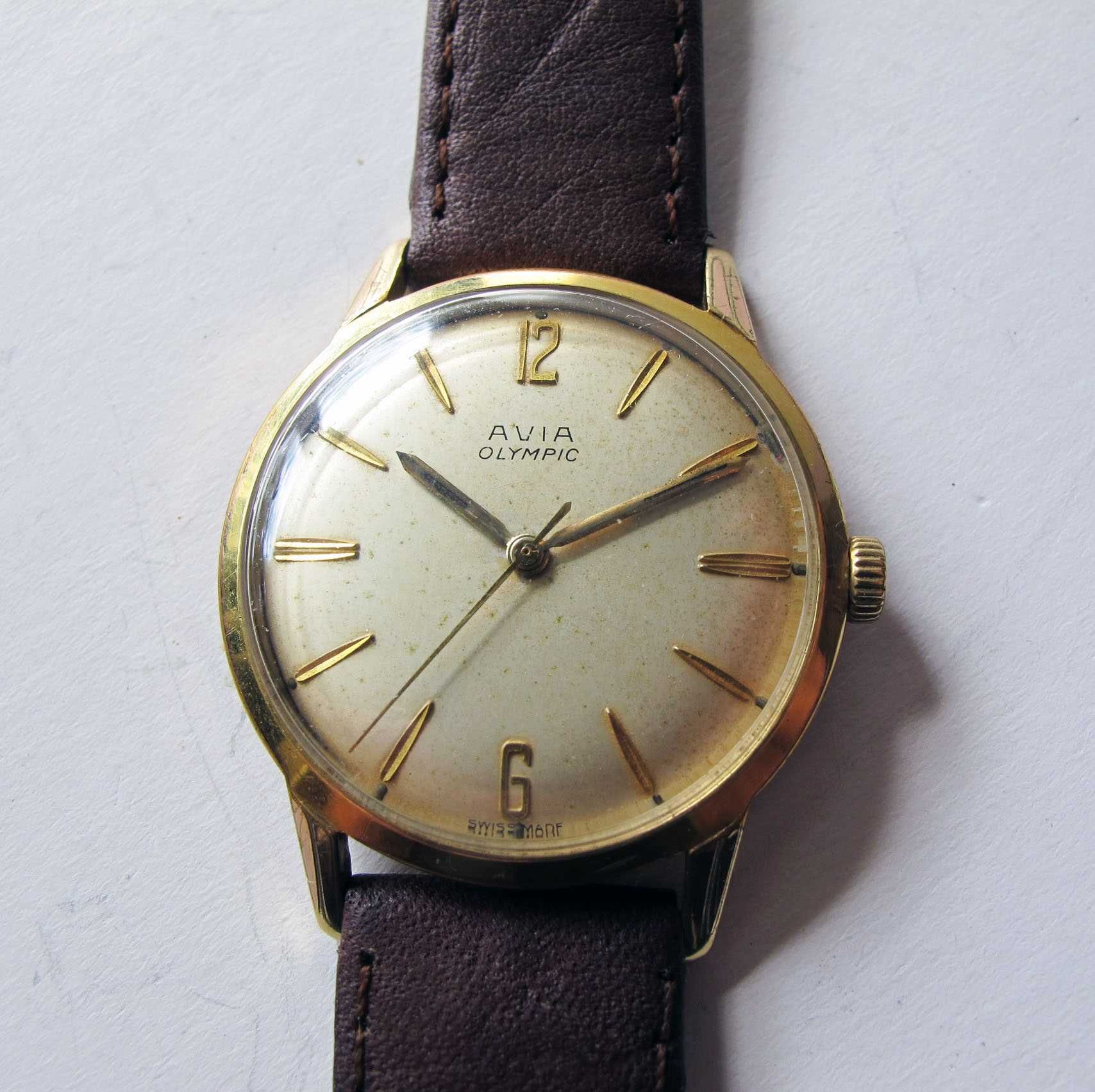 Avia Olympic. Swiss Made.