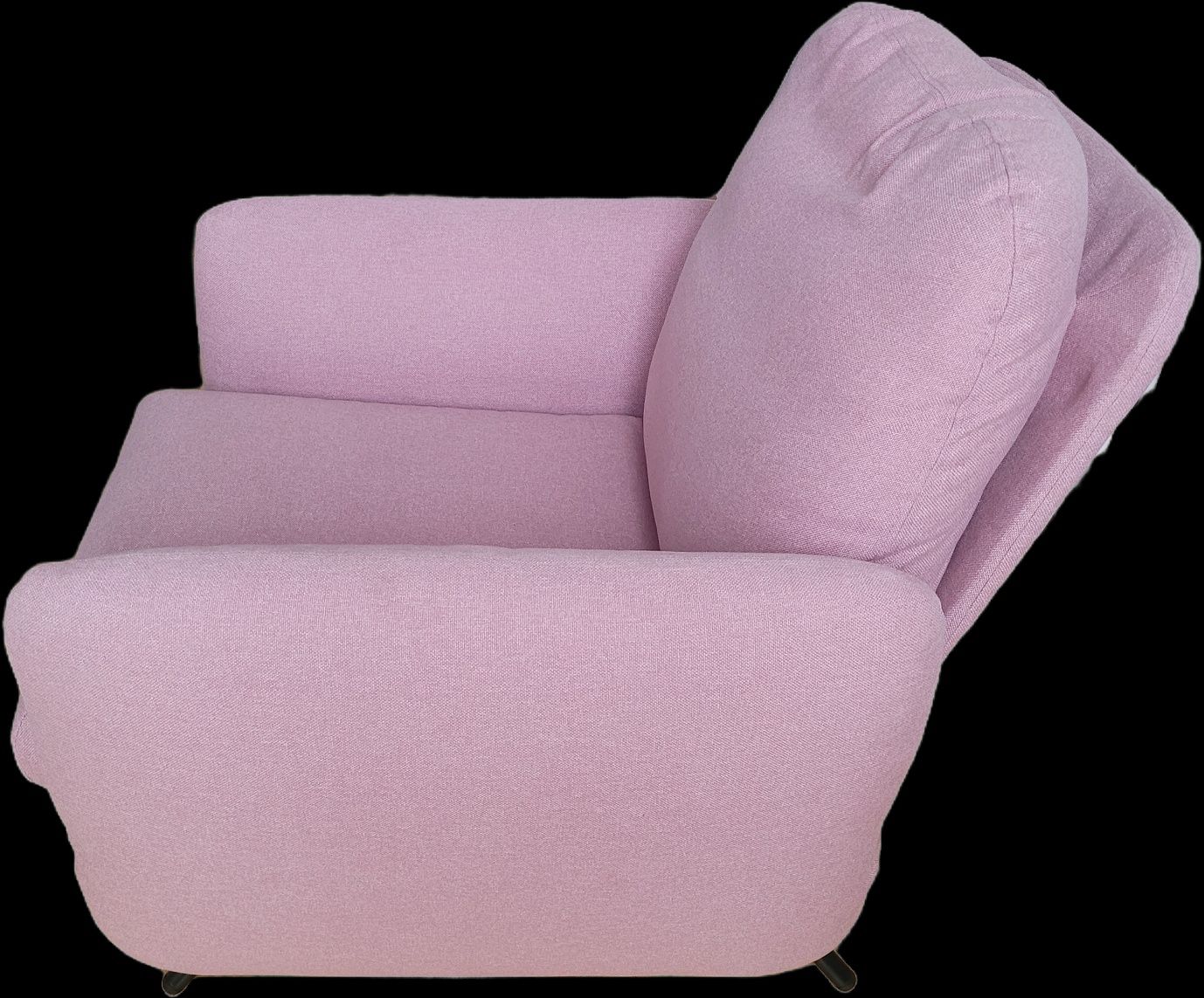 Fotel rozkładany Ekolsund Ikea jasny różowy