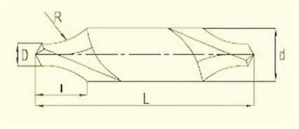 Nawiertak - Nakiełek - wiertło 6 ,3mm