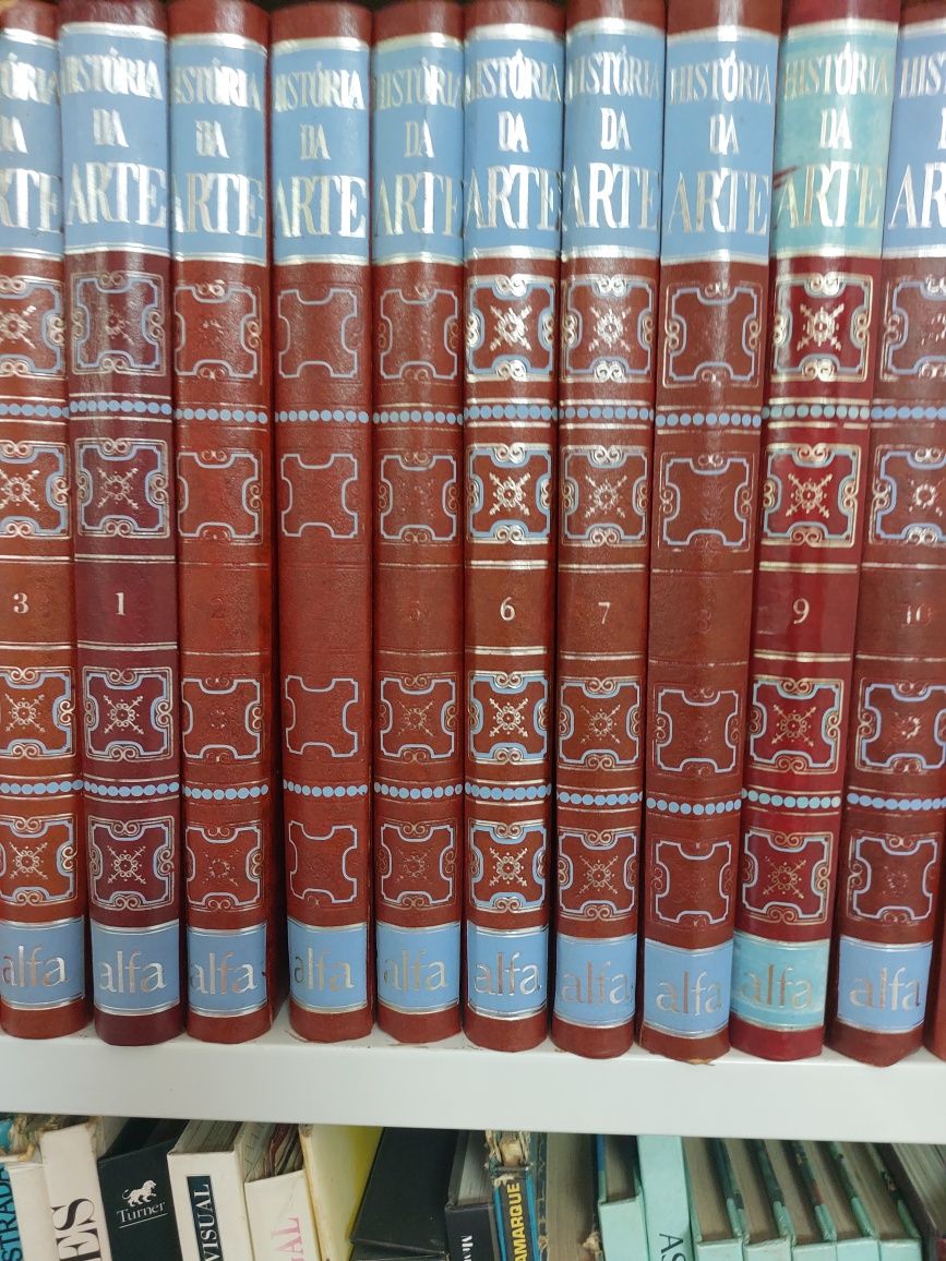 A Historia da Arte - Alfa - 10 volumes