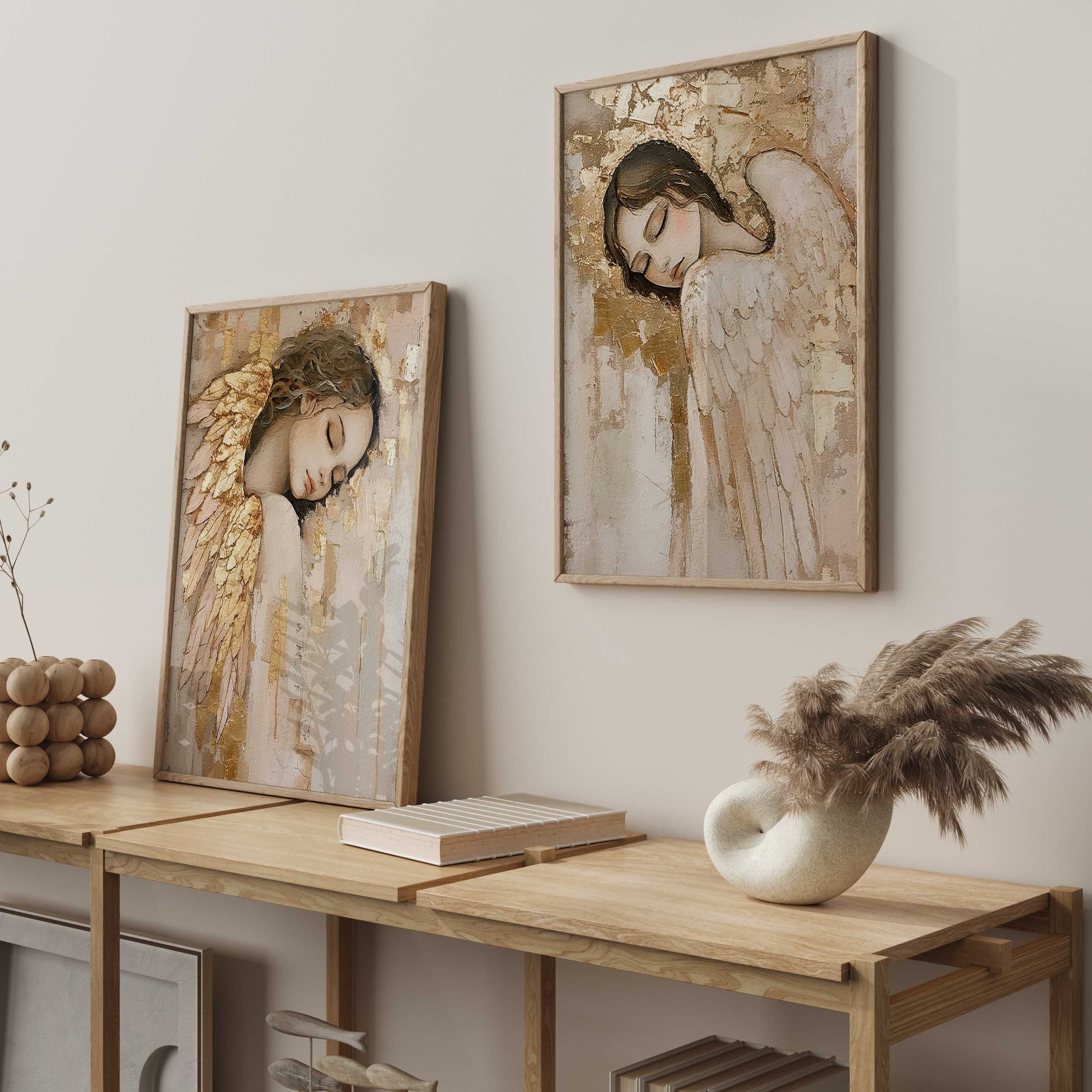 Zestaw plakatów - 2x30x40 cm Śpiące Anioły (set156)