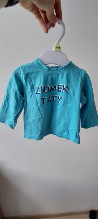 Bluzeczka niemowlęca Ziomek taty 68 cm