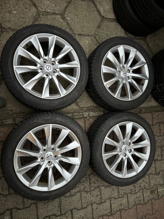 Koła zimowe 18 Volvo S90 V90 oryginał + ładne Pirelli
