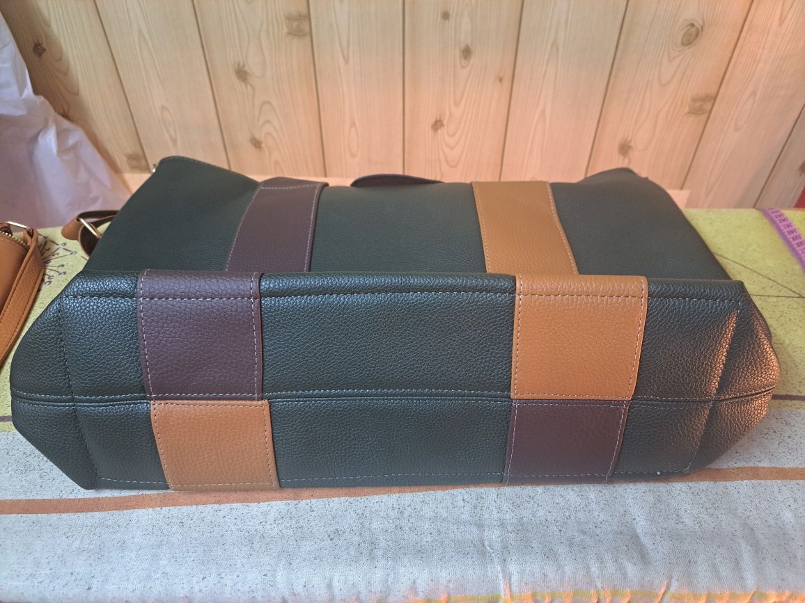 Nowa torebka shopper bag Gregorio skóra ekologiczna
