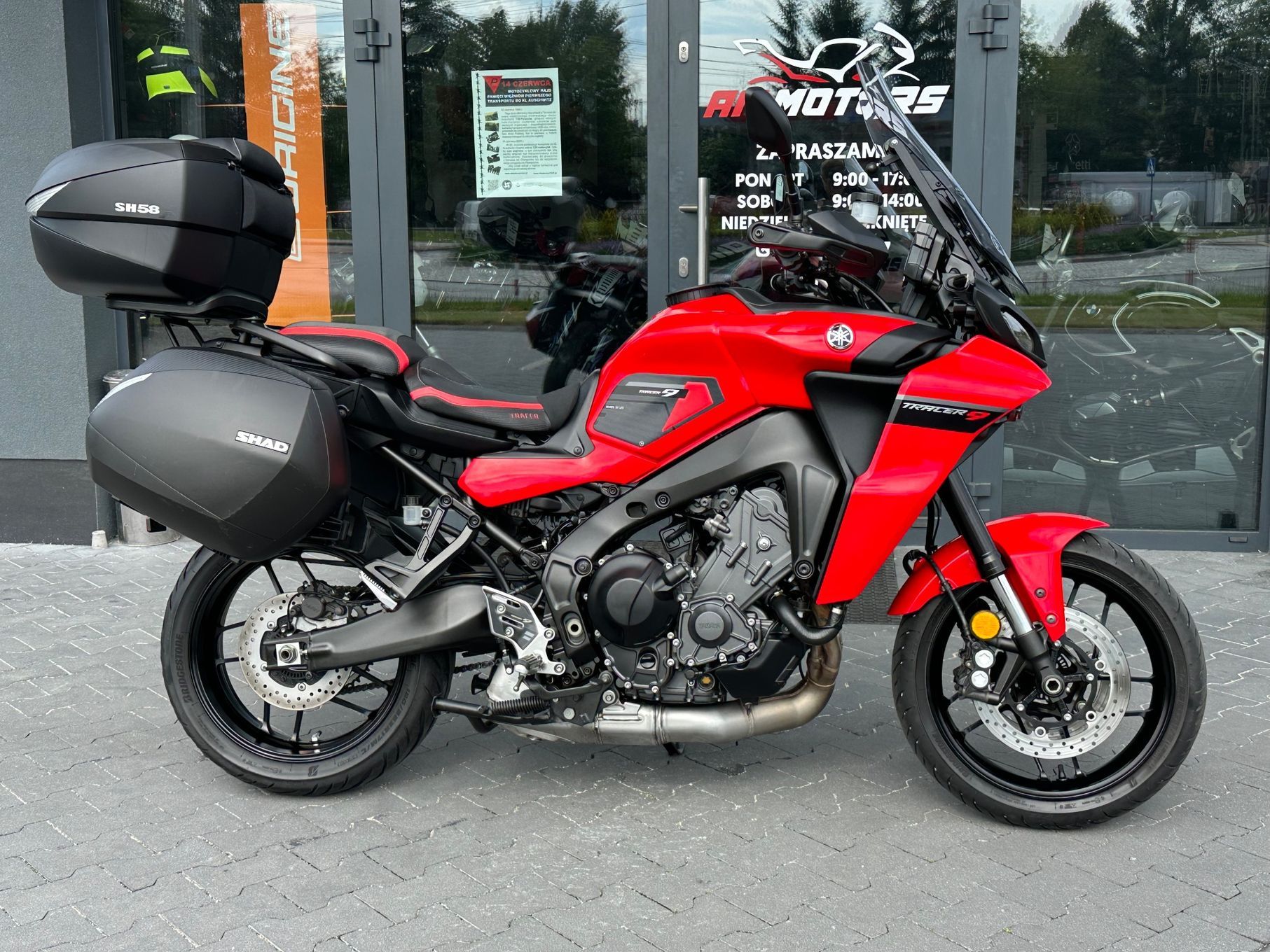 Yamaha Tracer 9 model 2021, Idealny STAN , Doposażenie , Bezwypadkowy DOSTAWA PL