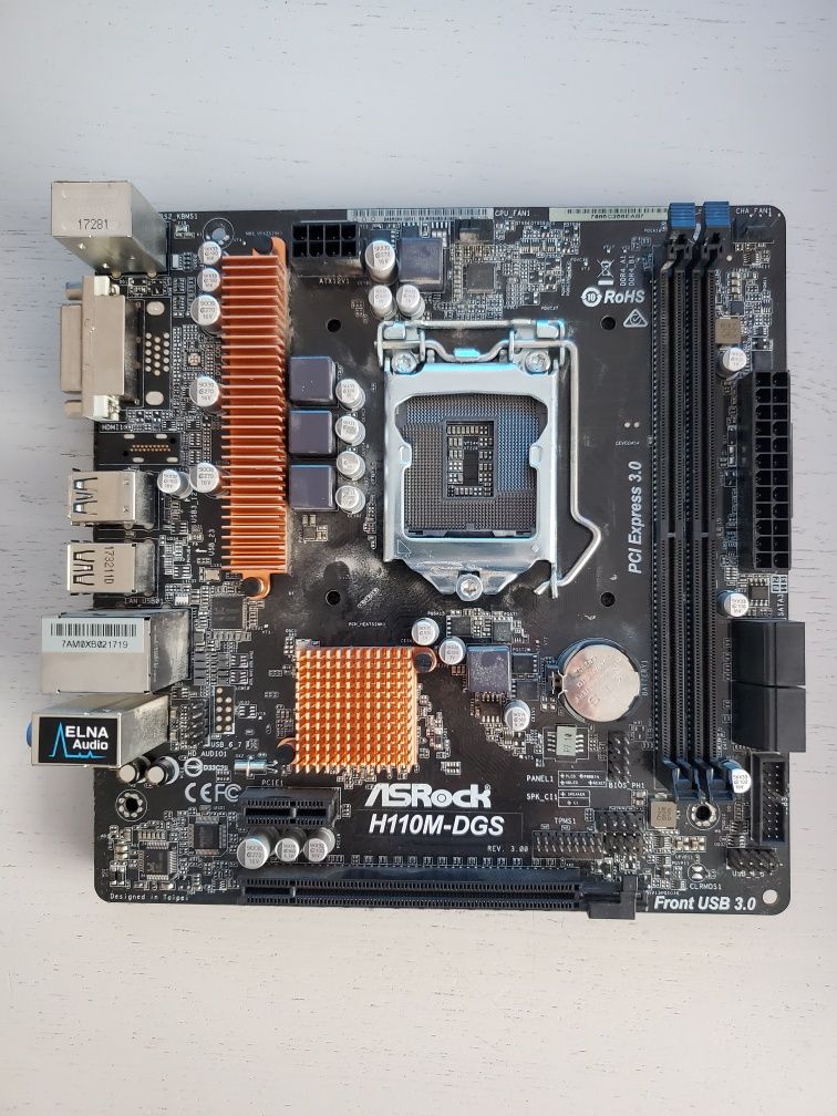 Материнська плата ASRock H11M-DGS socket 1151