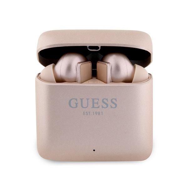 Guess Słuchawki Bluetooth Gutwssu20Alegp Tws + Stacja Dokująca Różowo