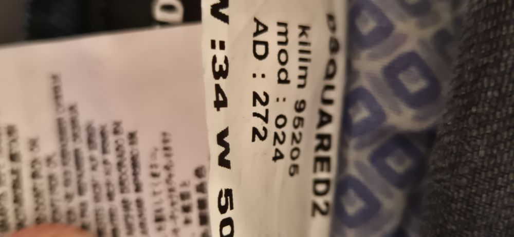Spodnie jensowe  Dsquared2  roz. 34