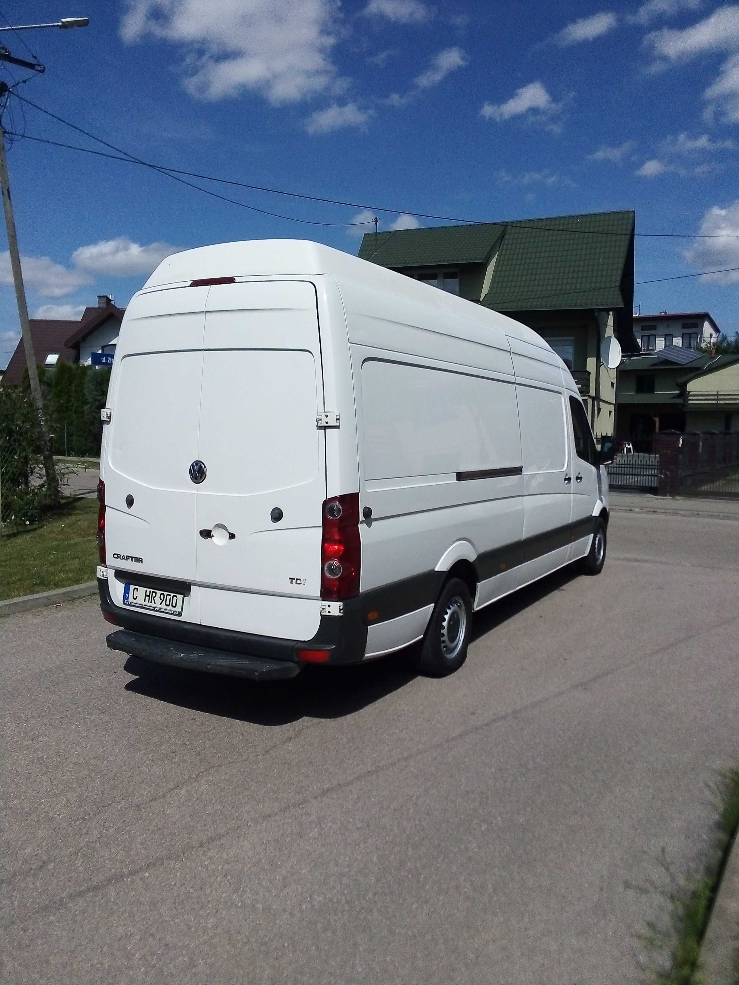 Volkswagen Crafter MaxMax 2.0TDI 100KW z klimatyzacją Rok prod.2015