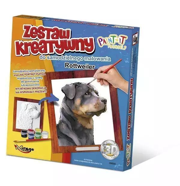 Zestaw kreatywny. Rottweiler. Mirage