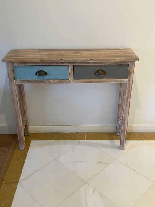 Armário de corredor com duas gavetas 90 x 25 cm altura 77 cm Cascais