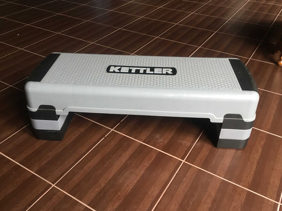Step, platforma do ćwiczeń szara Kettler
