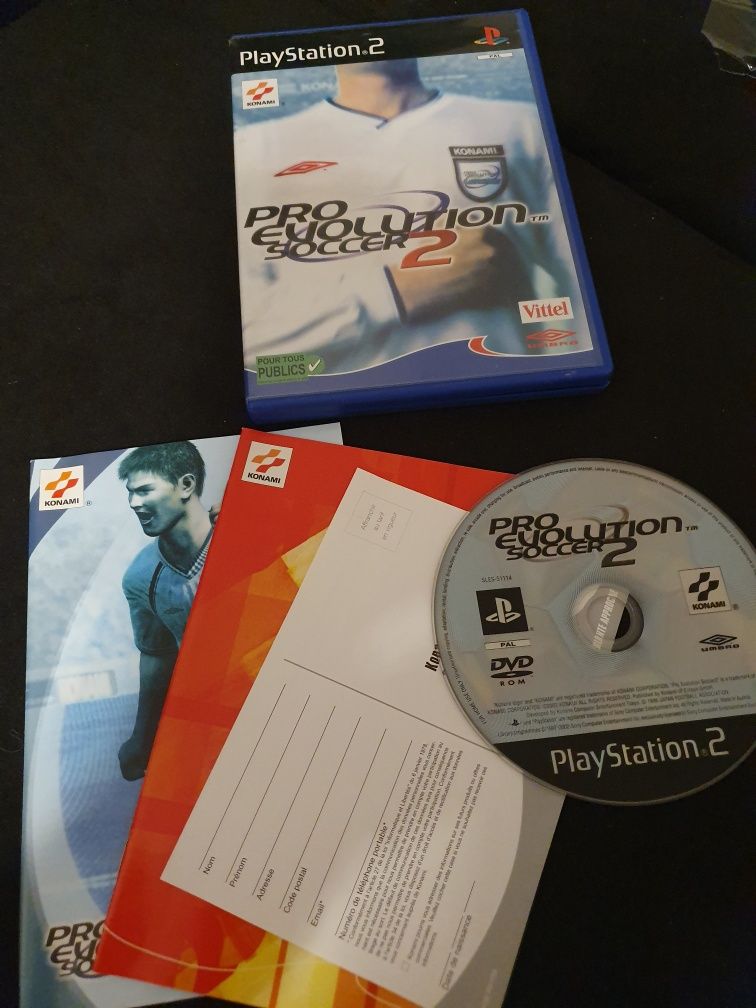 Gra gry ps2 playstation 2 PES 2 Pro Evolution Soccer ładny stan