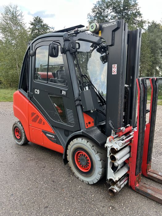 Wózek Widłowy Linde H35T-02 EVo Triplex Kabina Klimatyzacja Pozycjone