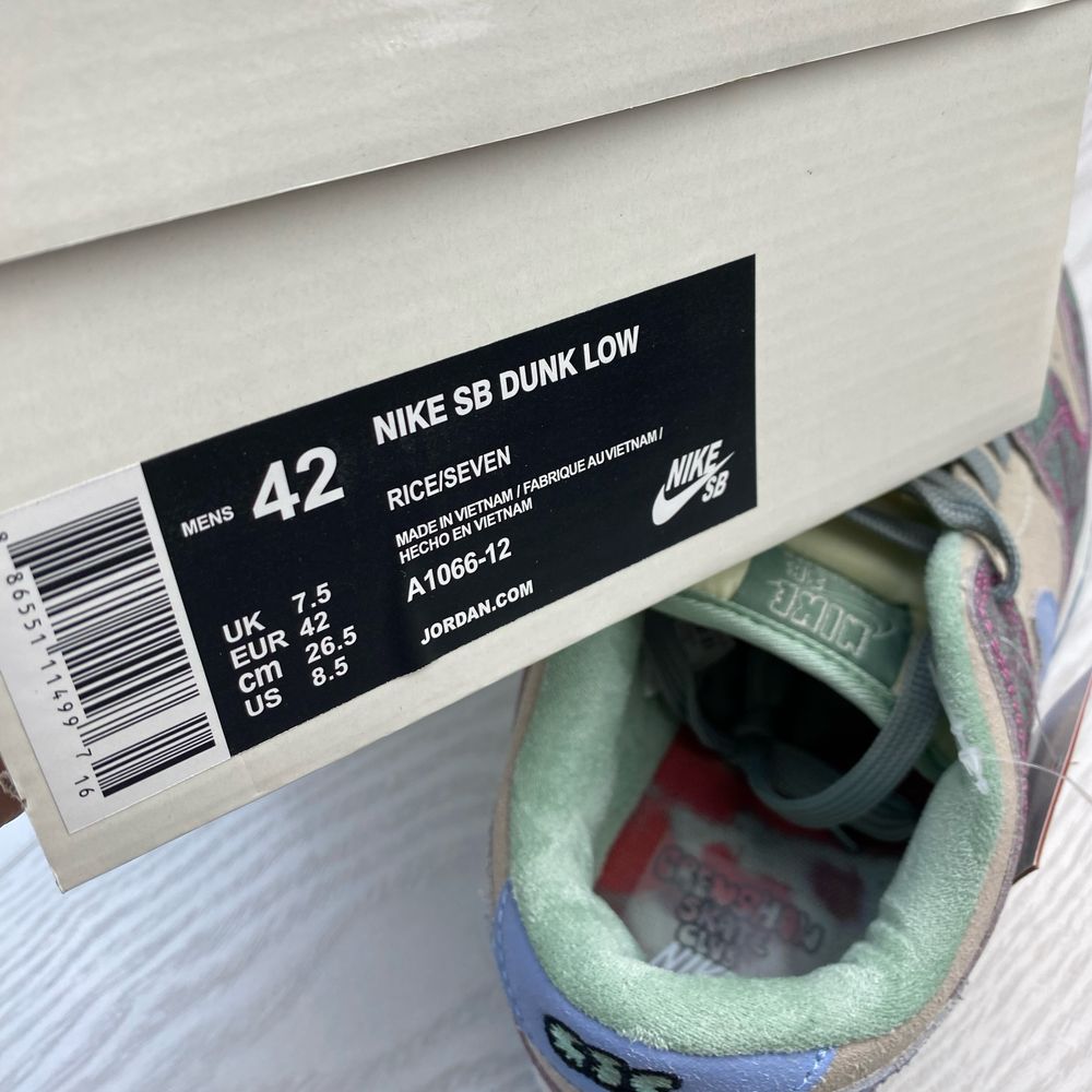 Найк данк Nike Crenshaw Skate Club SB Dunk Low   Оригінал.    1.1