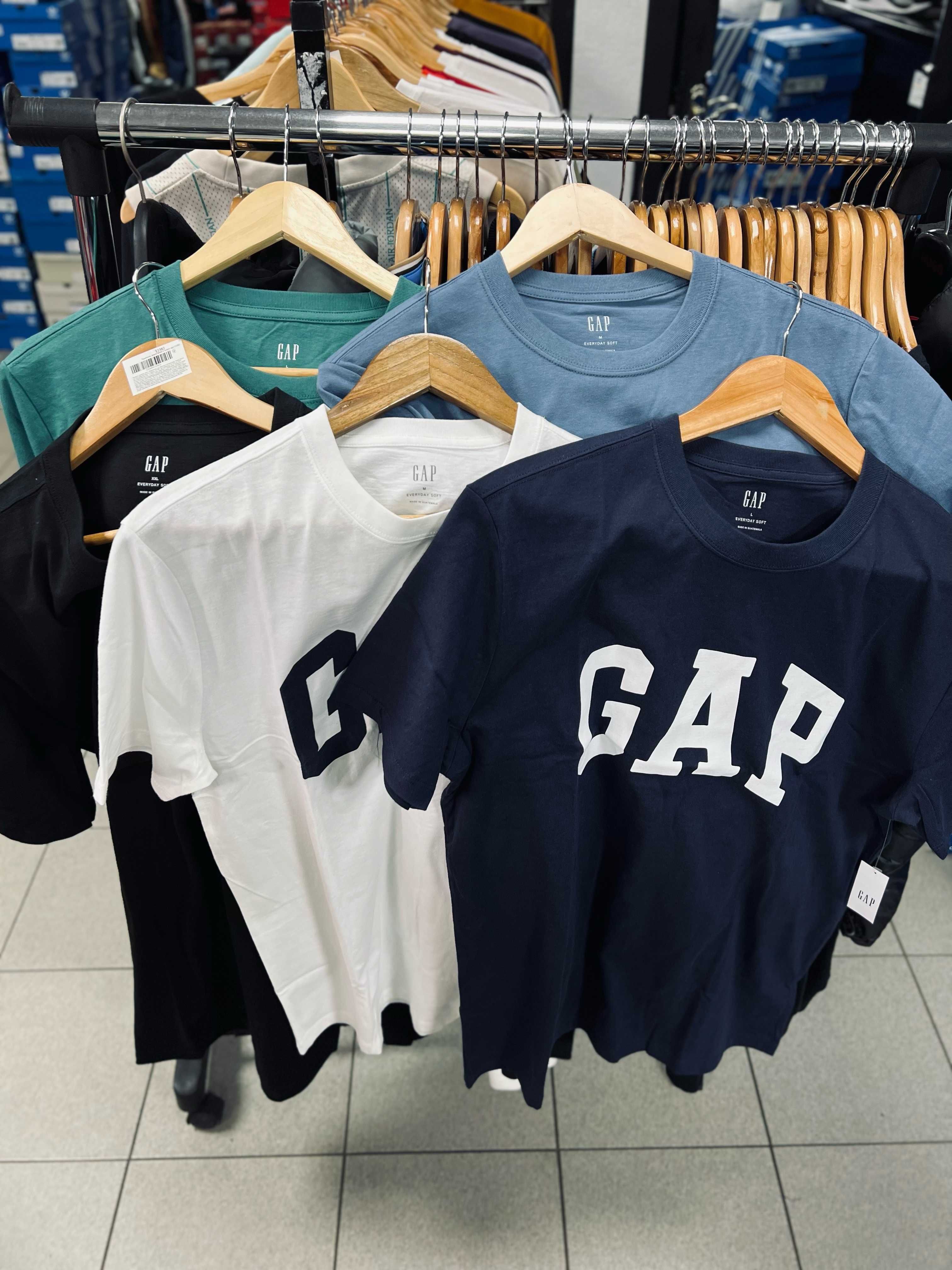 Футболка GAP оригинал 5 расцветок!  M L XL XXL