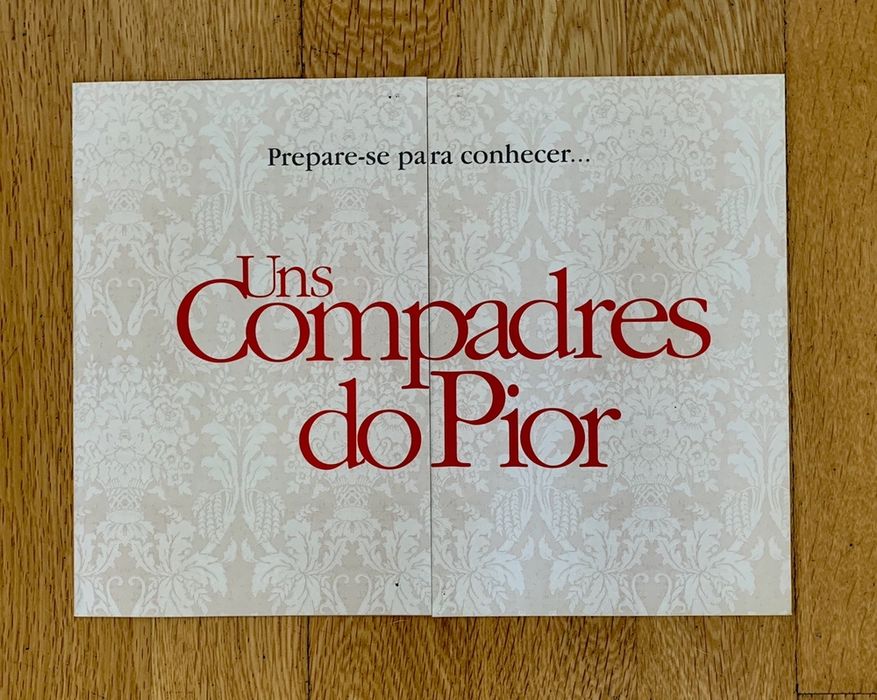 Desdobráveis, posters e cartazes pop-up alusivos a filmes - 2004/08