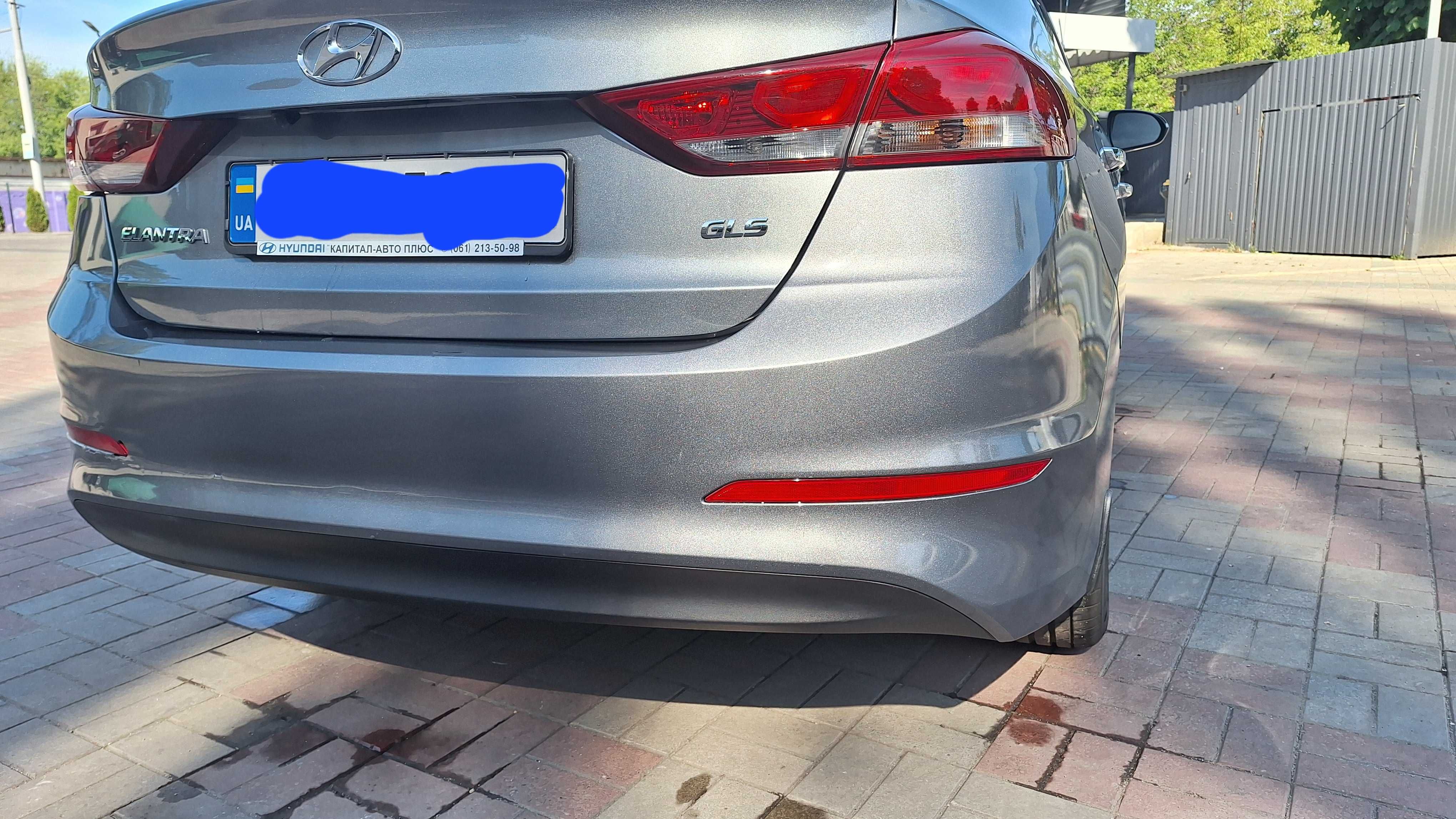 Задній бампер Elantra ad