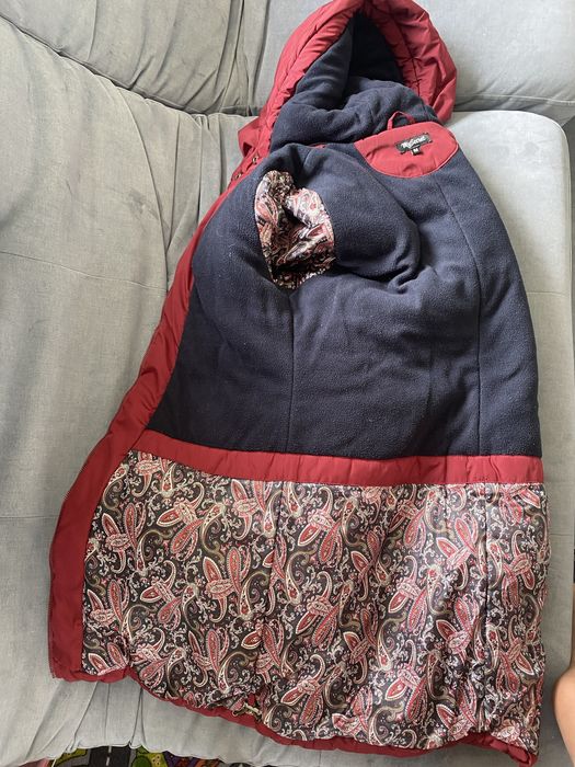 Куртка/пальто для вагітних осінь/ зима my secret розмір М бордо