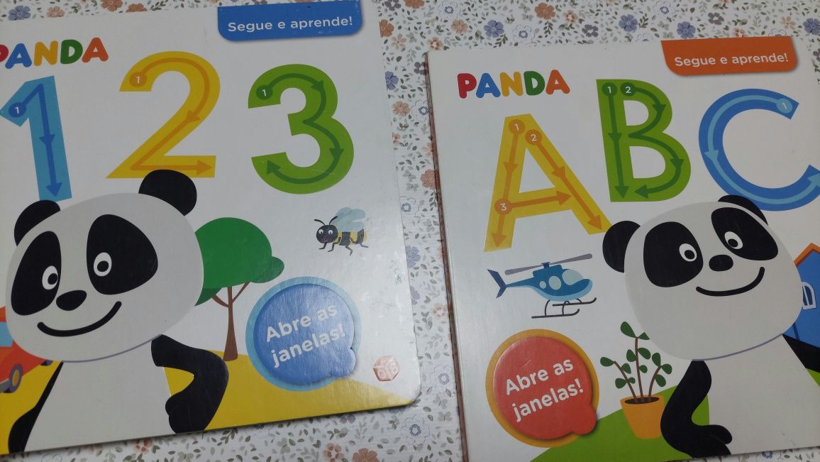 Livros 'Segue e Aprende' Panda