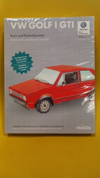 Vw Golf I GTI model kartonowy.
