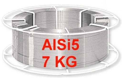 Drut do aluminium spawalniczy AlSi5 0,8mm szpula 7kg