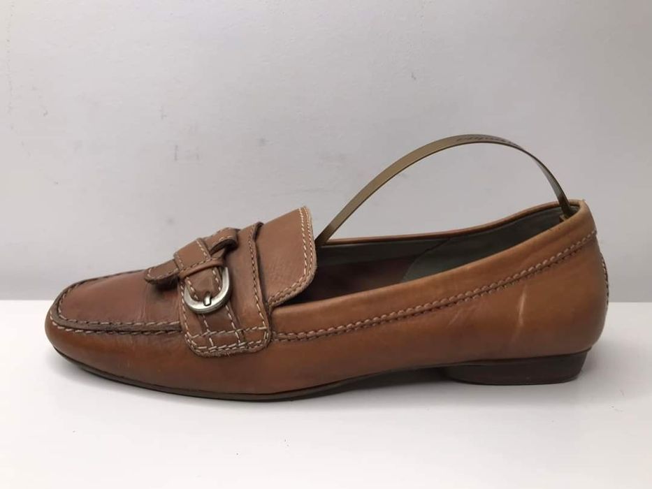 Mokasyny skórzane Carolina Donna Rozmiar 35